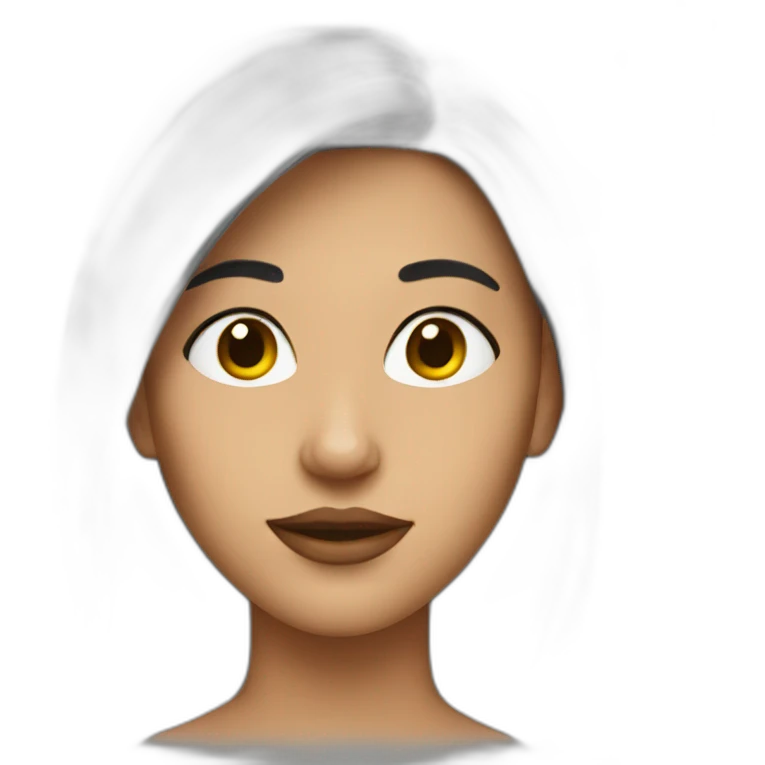 Femme full face emoji