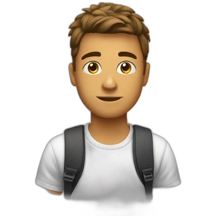 student self-study emoji