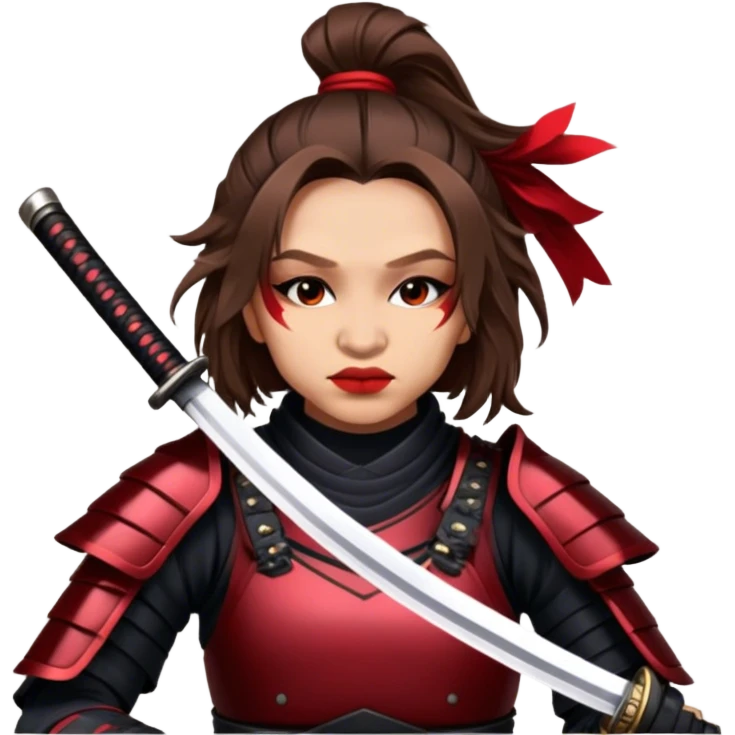 Fierce Samurai emoji