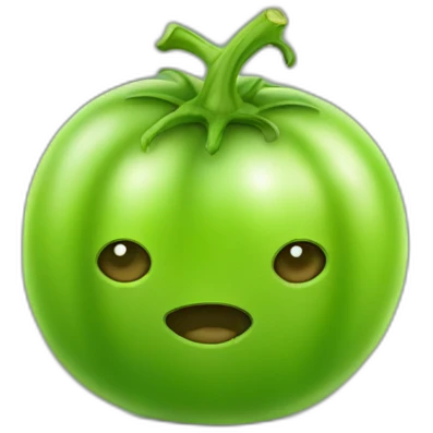 green tomato emoji