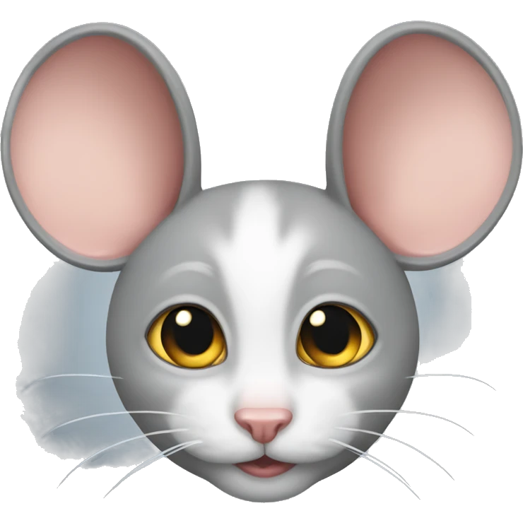 mouse and cat combined  emoji