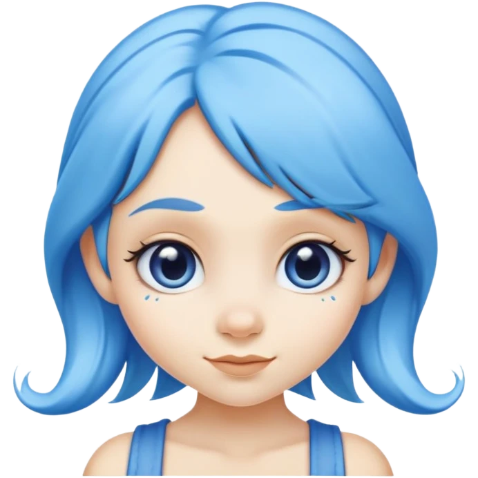 Smurfette emoji