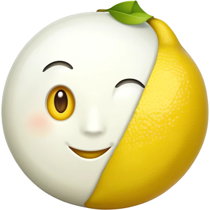 glaze and lemon emoji
