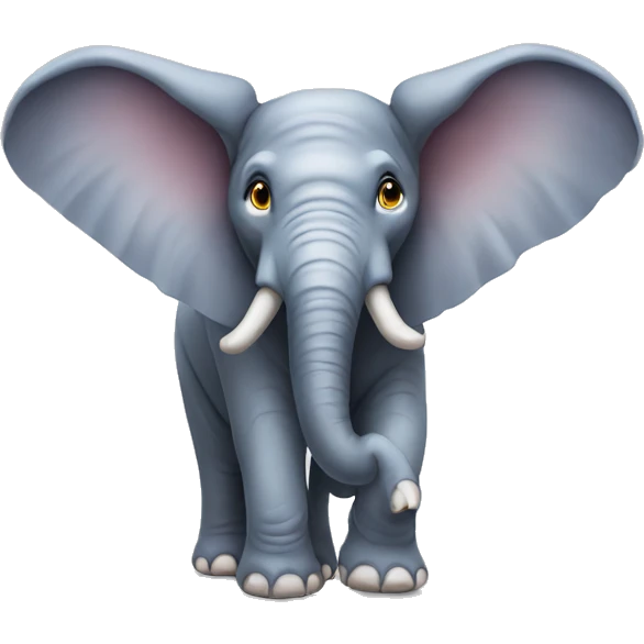 Elephant with wings  emoji