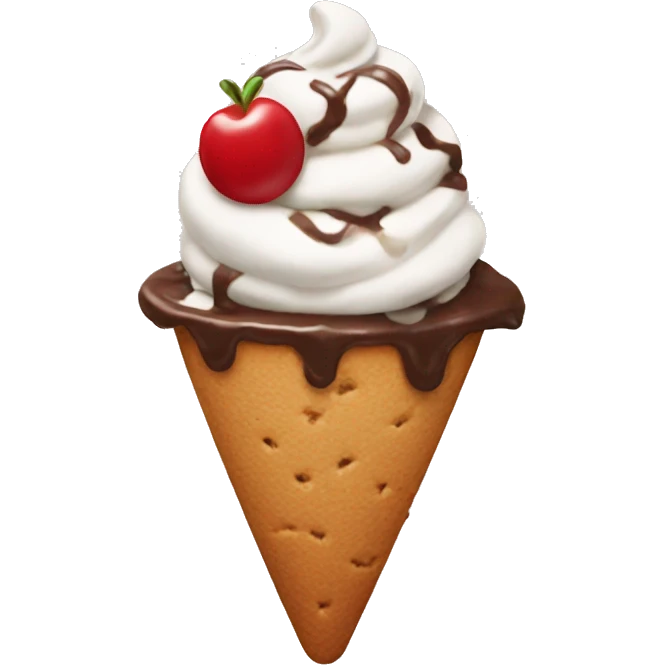 Cookie sundae  emoji