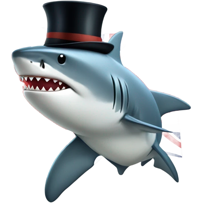 Bristish shark emoji