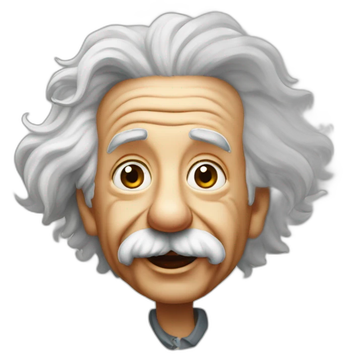 albert einstein langue emoji