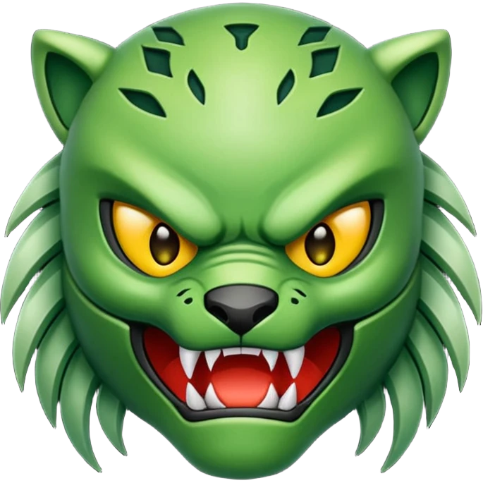 green Predator emoji