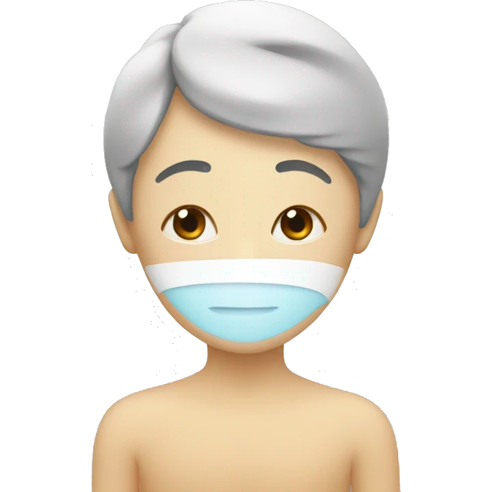 Face in spa emoji