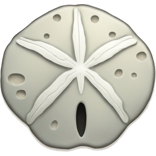 Sand dollar emoji