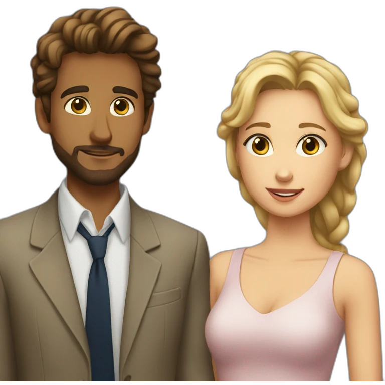 Arnaud + Jessica emoji