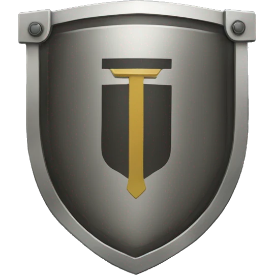 Shield with the letters T S L emoji