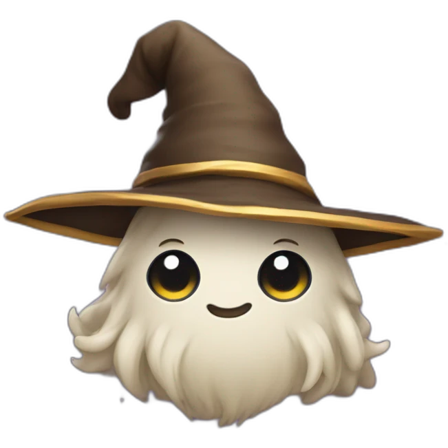 cute wizard hat emoji