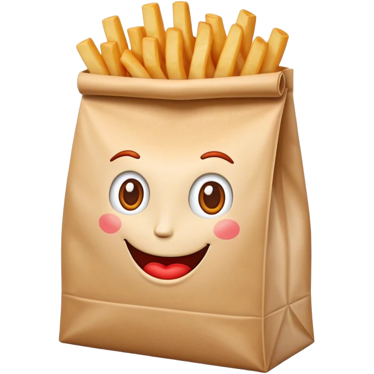 wendy’s fast food bag emoji