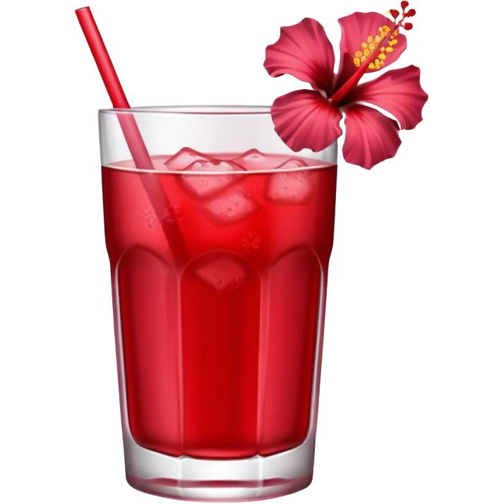 make hibiscus juice emoji
