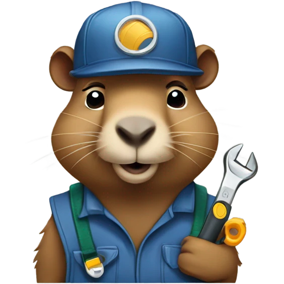 capybara mechanic emoji