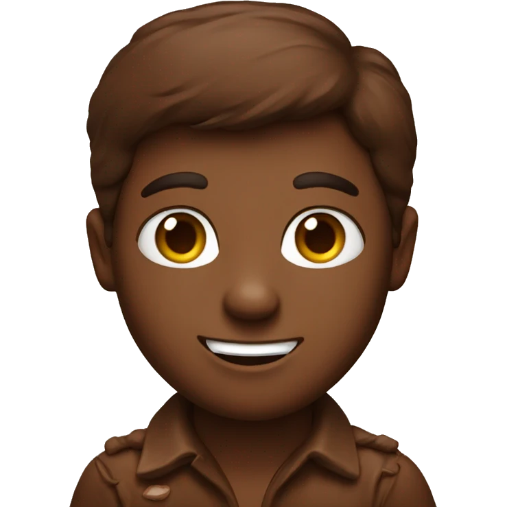 A brownie emoji