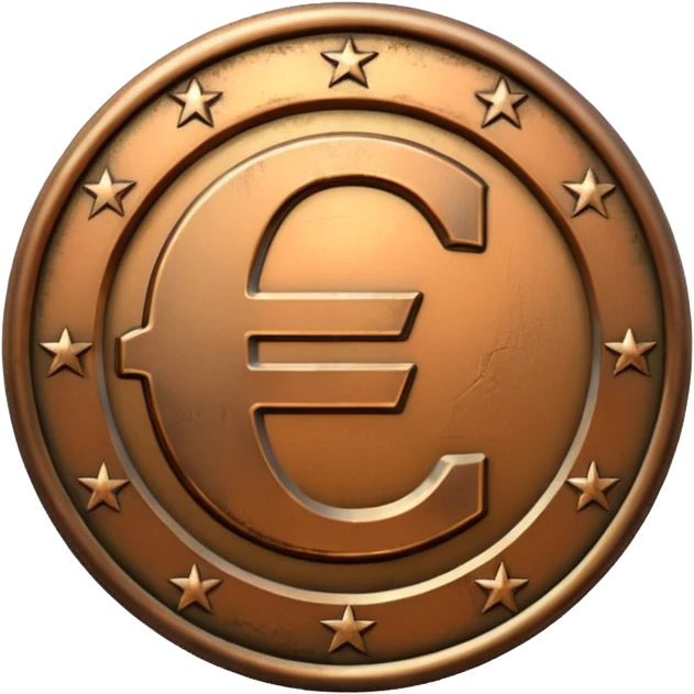 Euro bronce Sign emoji
