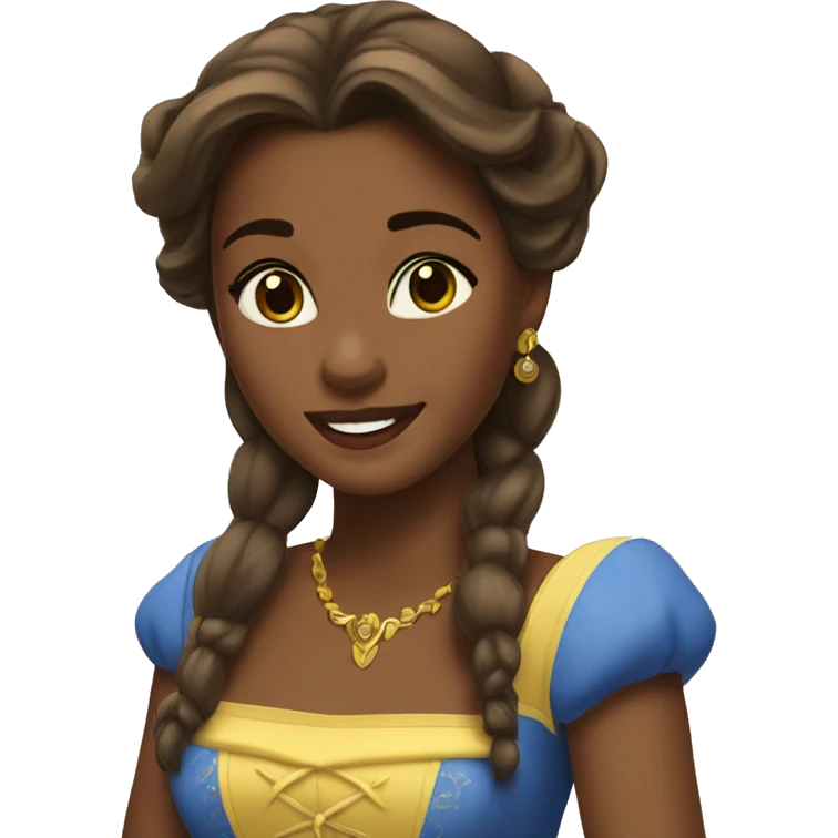 Beauty and the Beast Princess  emoji