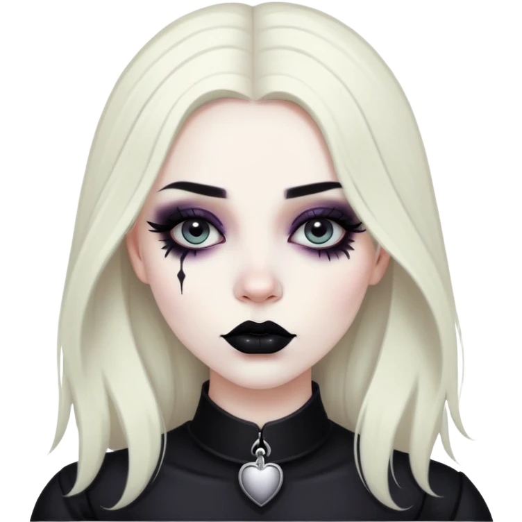 goth girl emoji