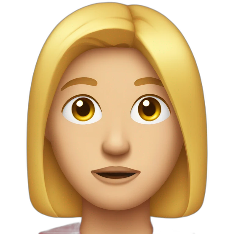 Turning your face away in disagreement emoji