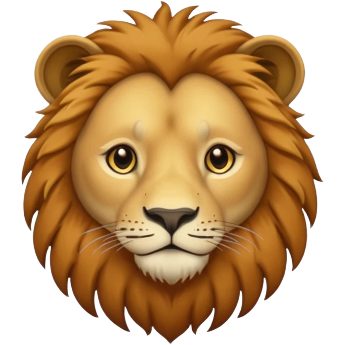 León desnutrido emoji