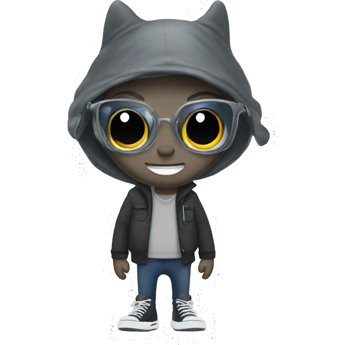 catfish wearing kickers emoji