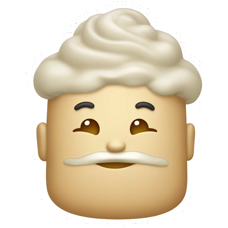 Chou à la crème emoji