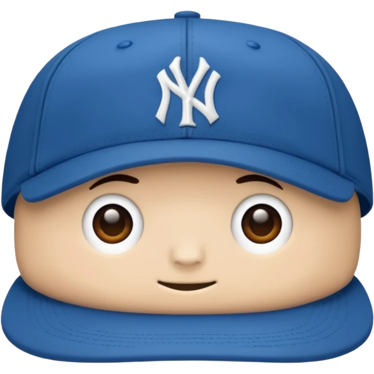 gorra blue yankee emoji