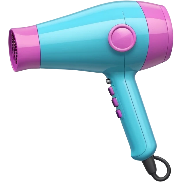 Cute Hair dryer, different design emoji