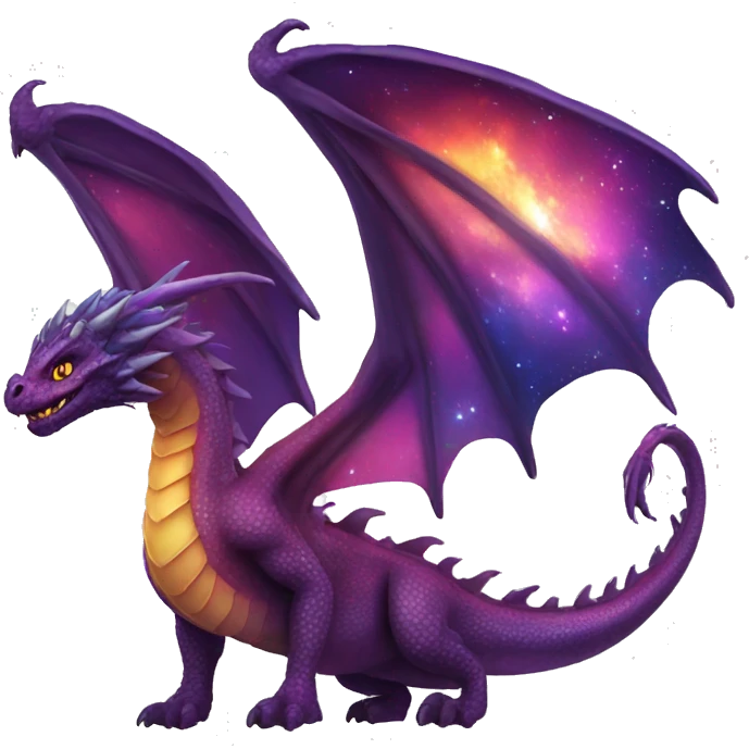 Galaxy dragon emoji