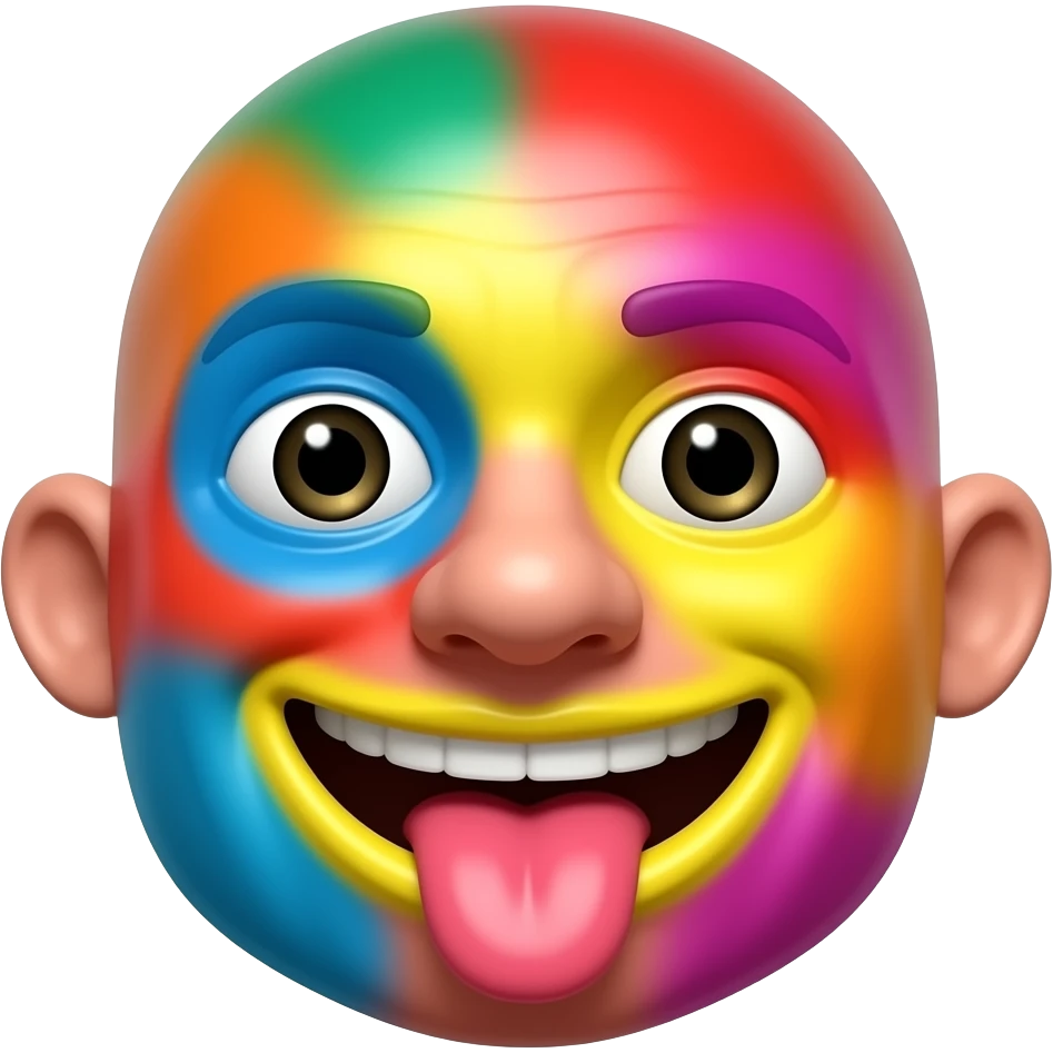 make the weirdest emoji possible emoji