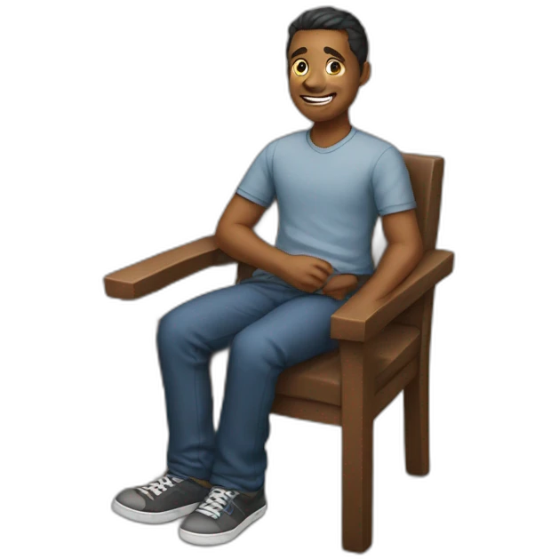seated emoji