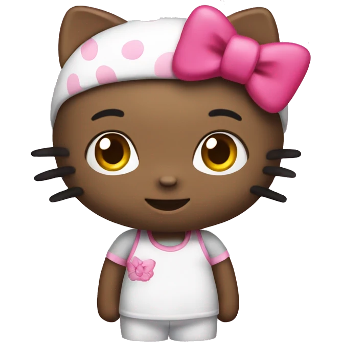 Hello kitty emoji
