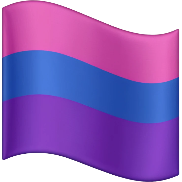 Bisexual flag emoji