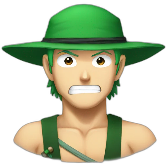 onepiece-zoro-face emoji