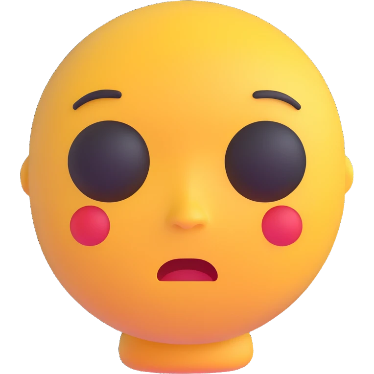 a sad person emoji in a 3D style emoji