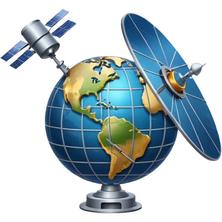 GPS-satellite system emoji