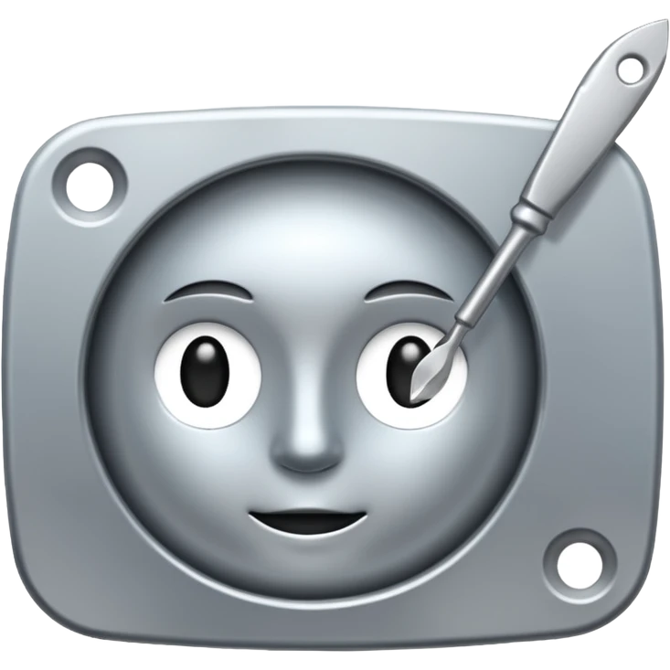 Palette knife emoji