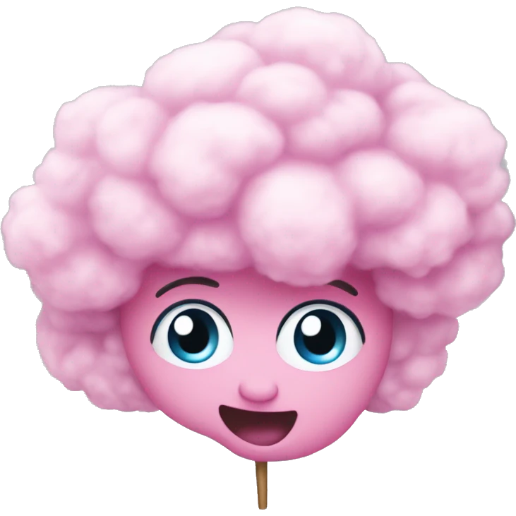 Cotton candy emoji