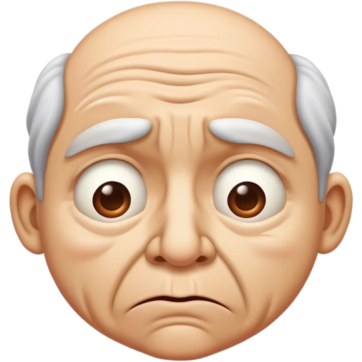 The “I Smelled Something Bad” Face – Wrinkled nose, squinted eyes, lips pursed in disgust. emoji