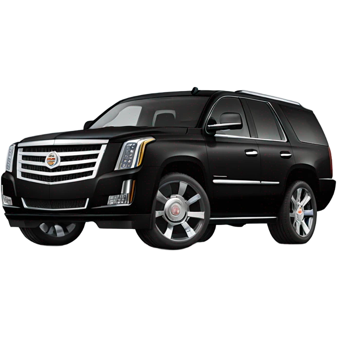 2024 black Cadillac Escalade  emoji