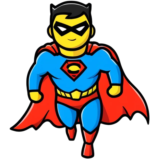 superhero emoji