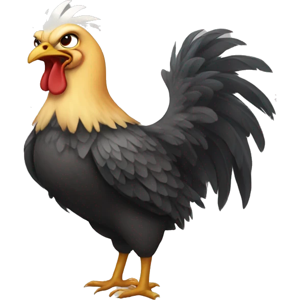 angry chickenwing emoji