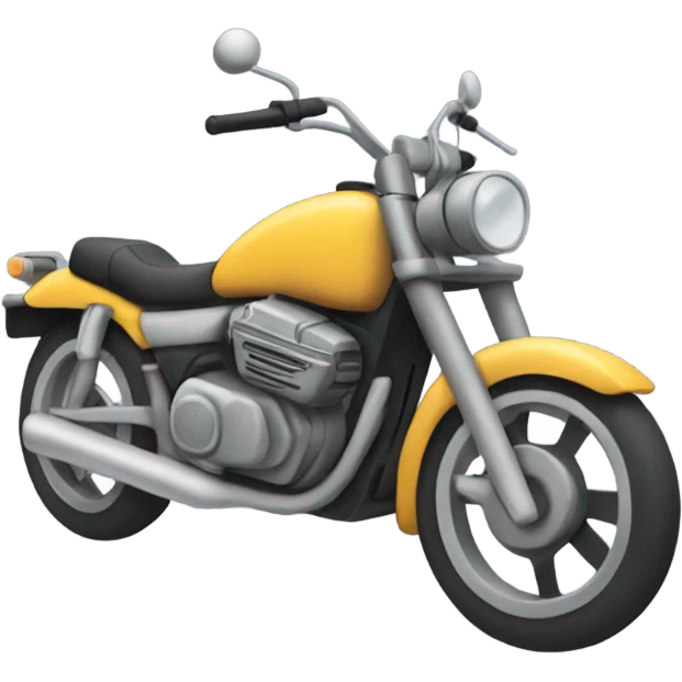 Motorcycle with a smg  emoji
