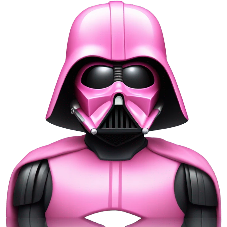 pink suit darth vader emoji