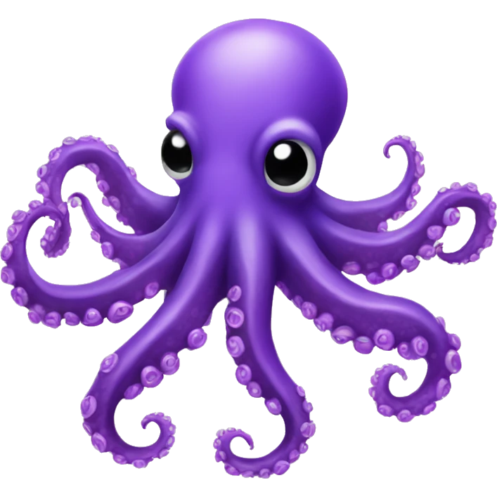 Sparking Purple octopus  emoji