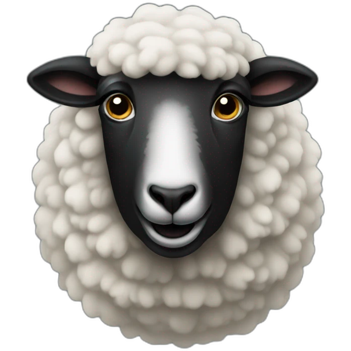 black sheep emoji