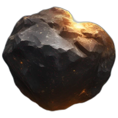 One meteorite collides with the earth emoji