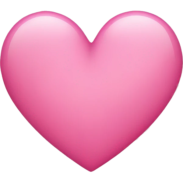 pink heart emoji